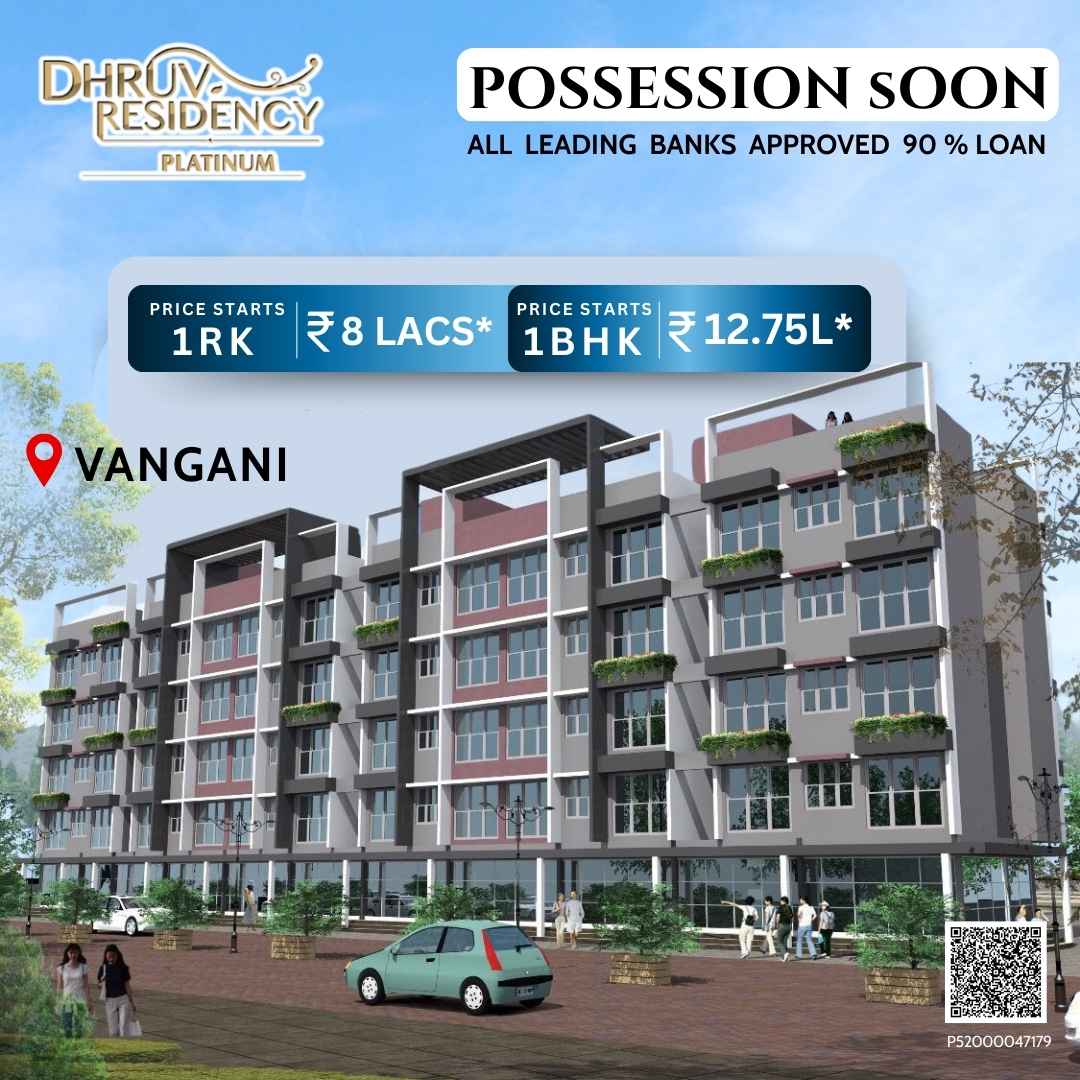 Dhruv Residency exterior view creative by Digiway Infotech